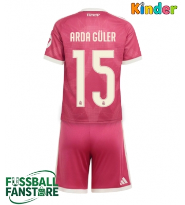 Real Madrid Arda Guler #15 Replik 3rd trikot Kinder 2026-27 Kurzarm (+ Kurze Hosen)